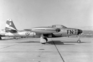Bilde av F-84G Thunderjet